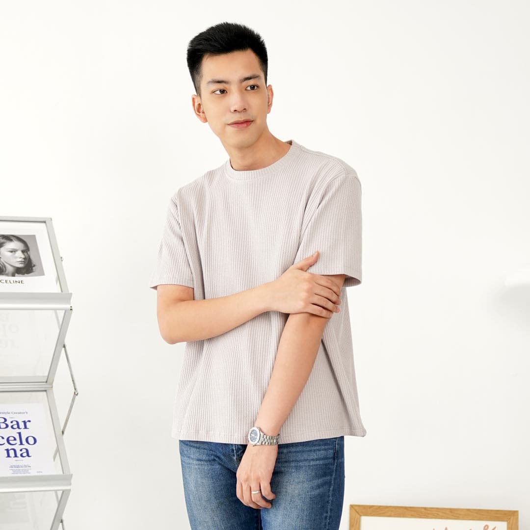 Kaos Wafle Knit Unisex