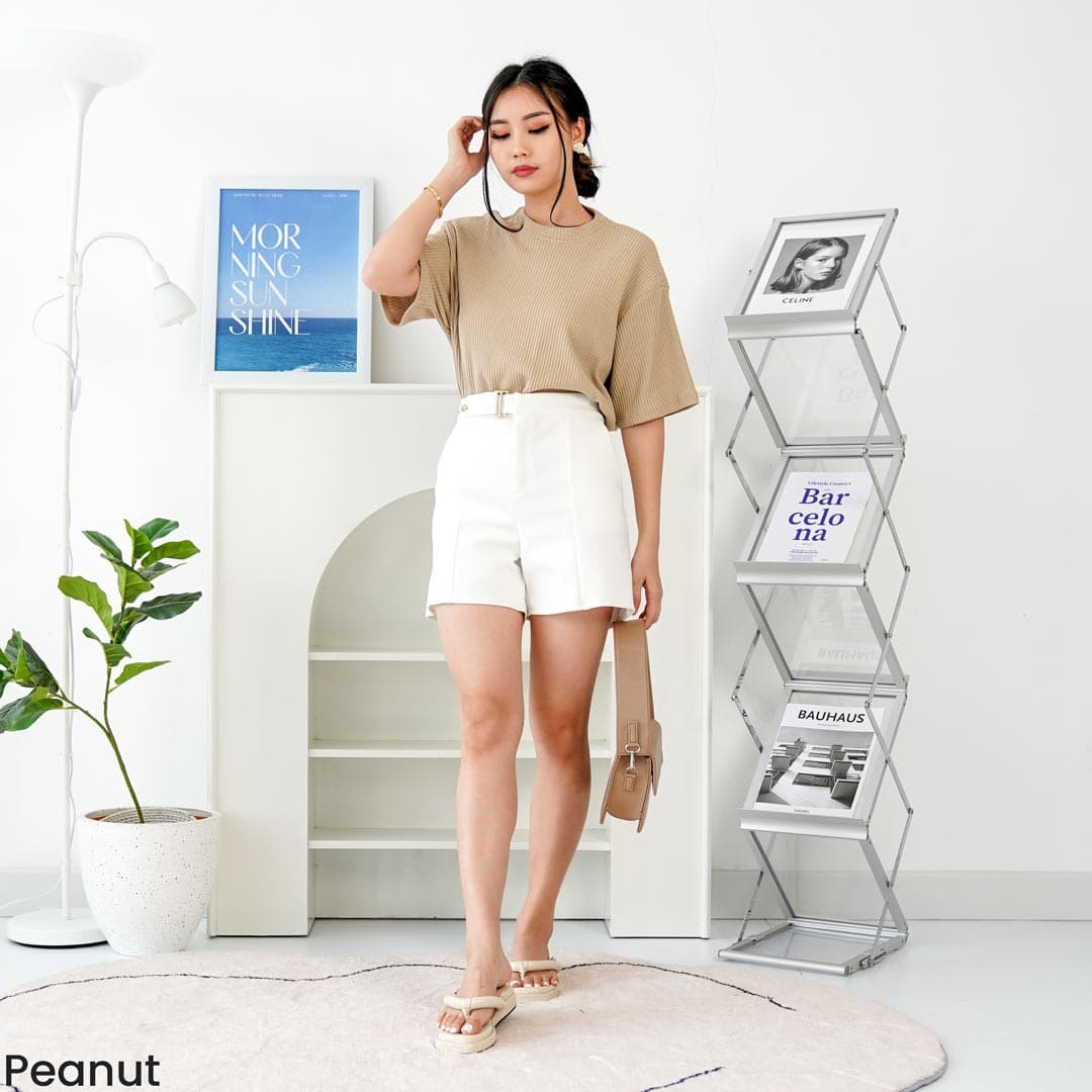 Kaos Wafle Knit Unisex