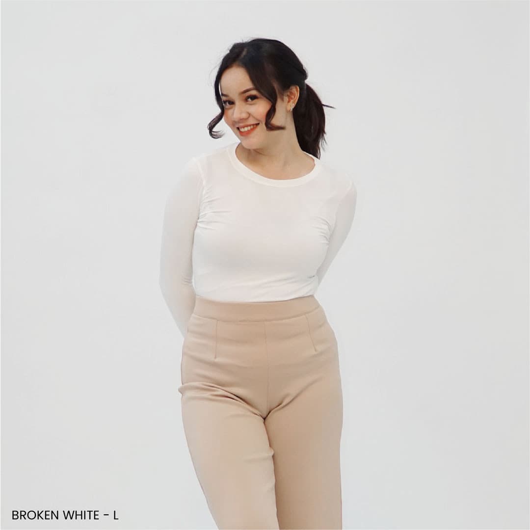 Kaos Lengan Panjang Rayon (Size M-L)