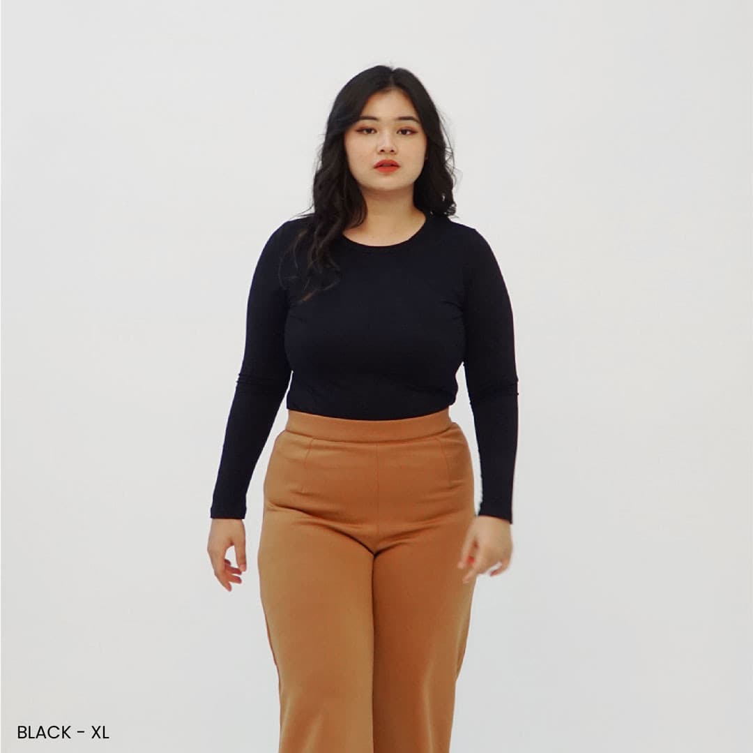 Kaos Lengan Panjang Rayon (Size Xl,XXL)