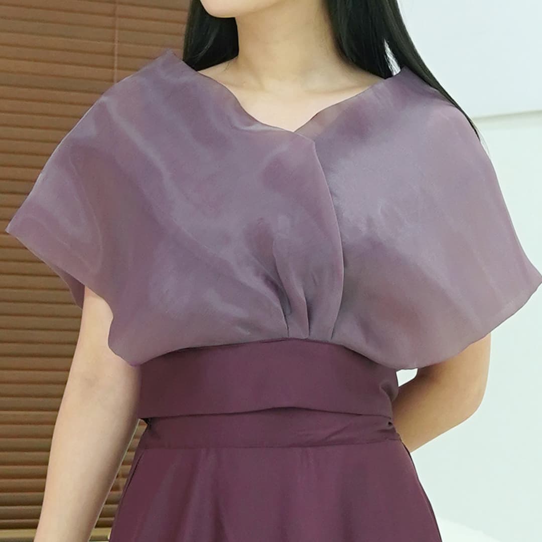 Atasan Organza Butter
