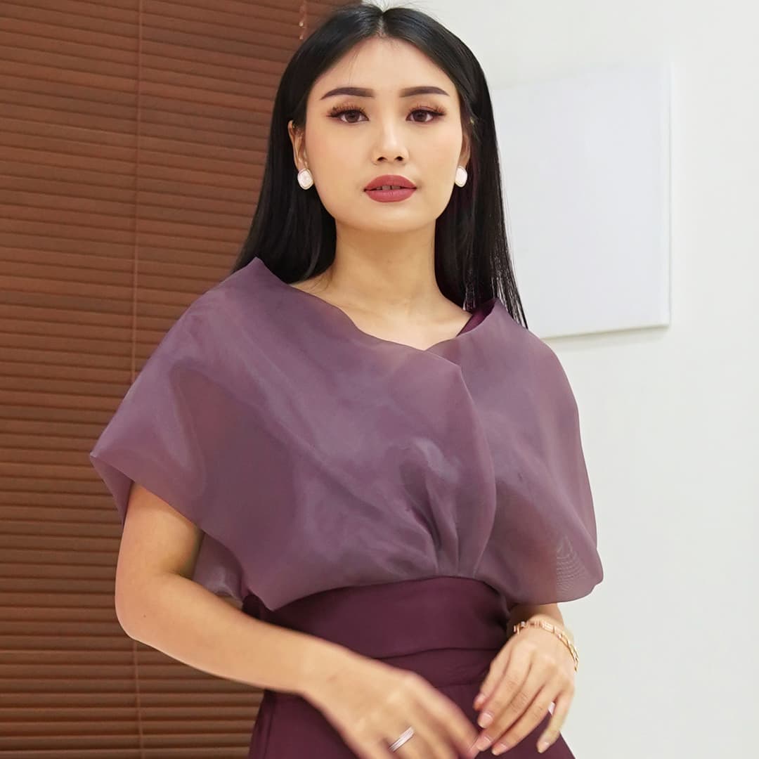 Atasan Organza Butter