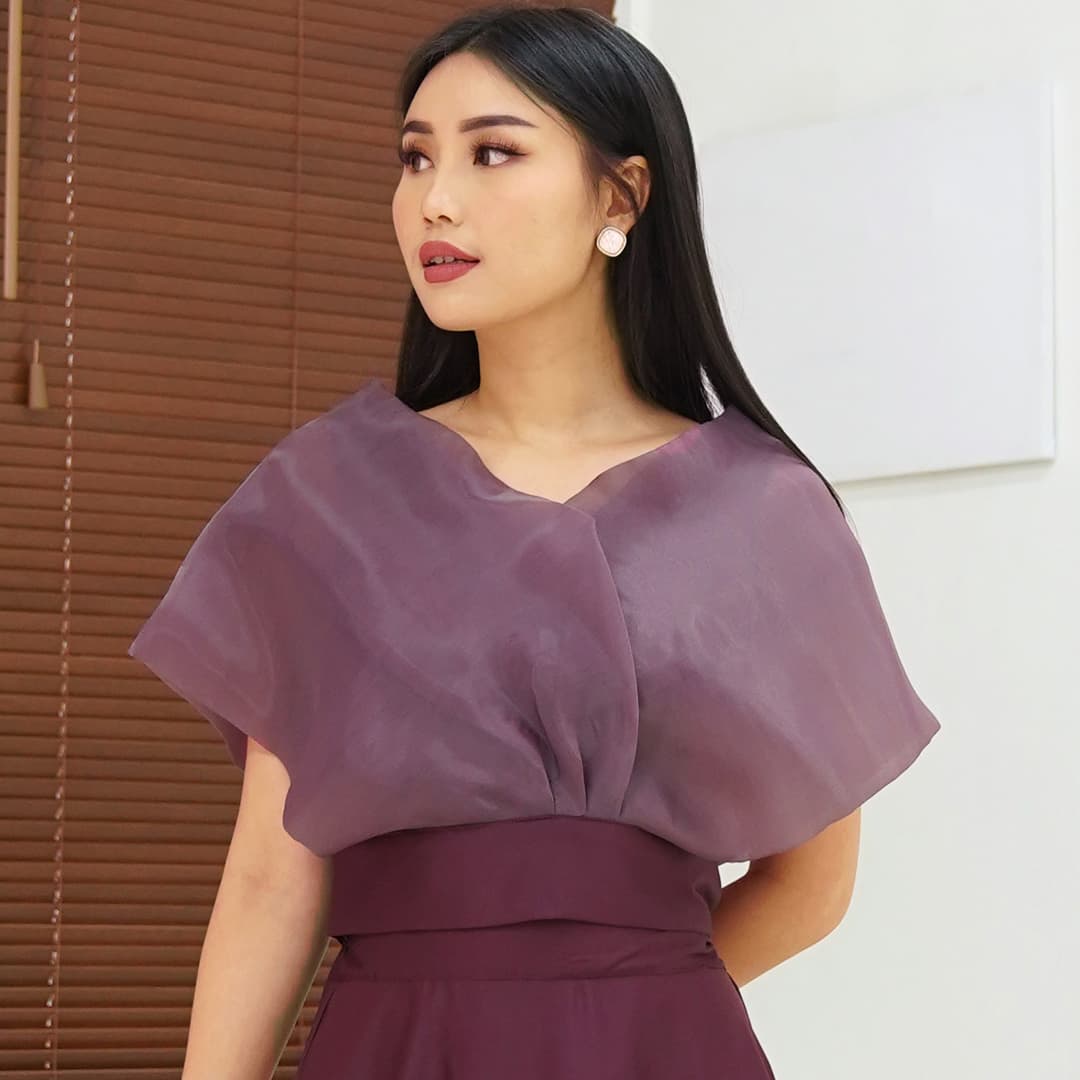 Atasan Organza Butter