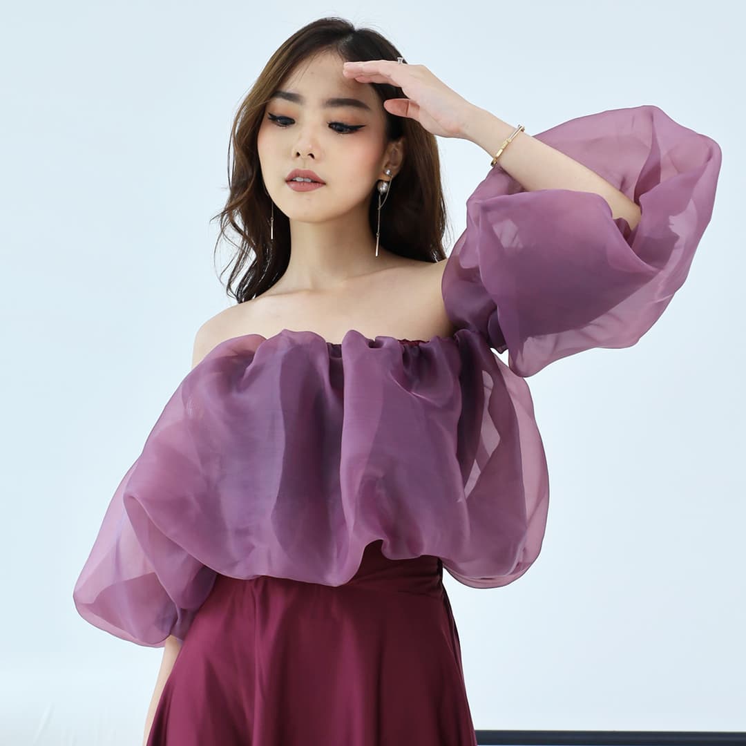 Atasan Organza Crosi