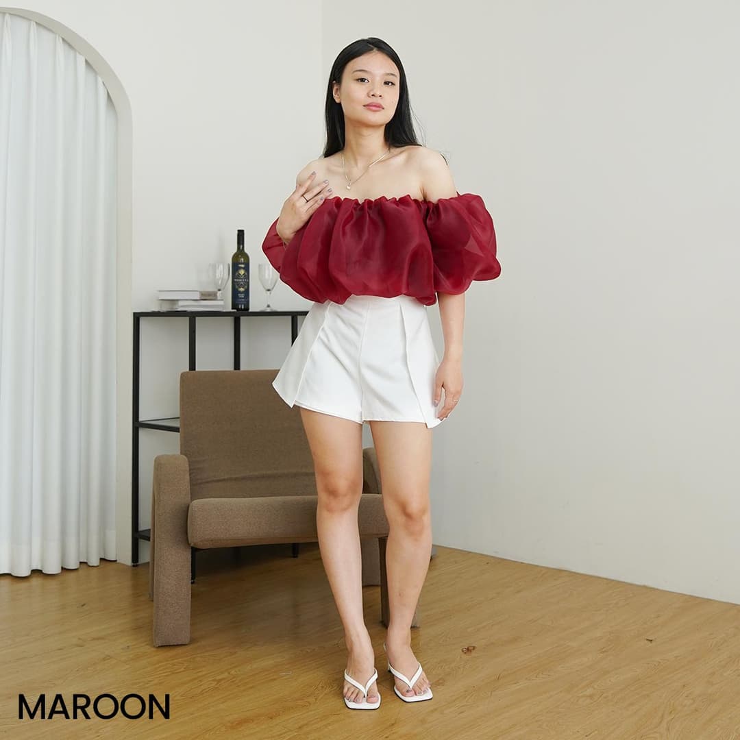 Atasan Organza Crosi