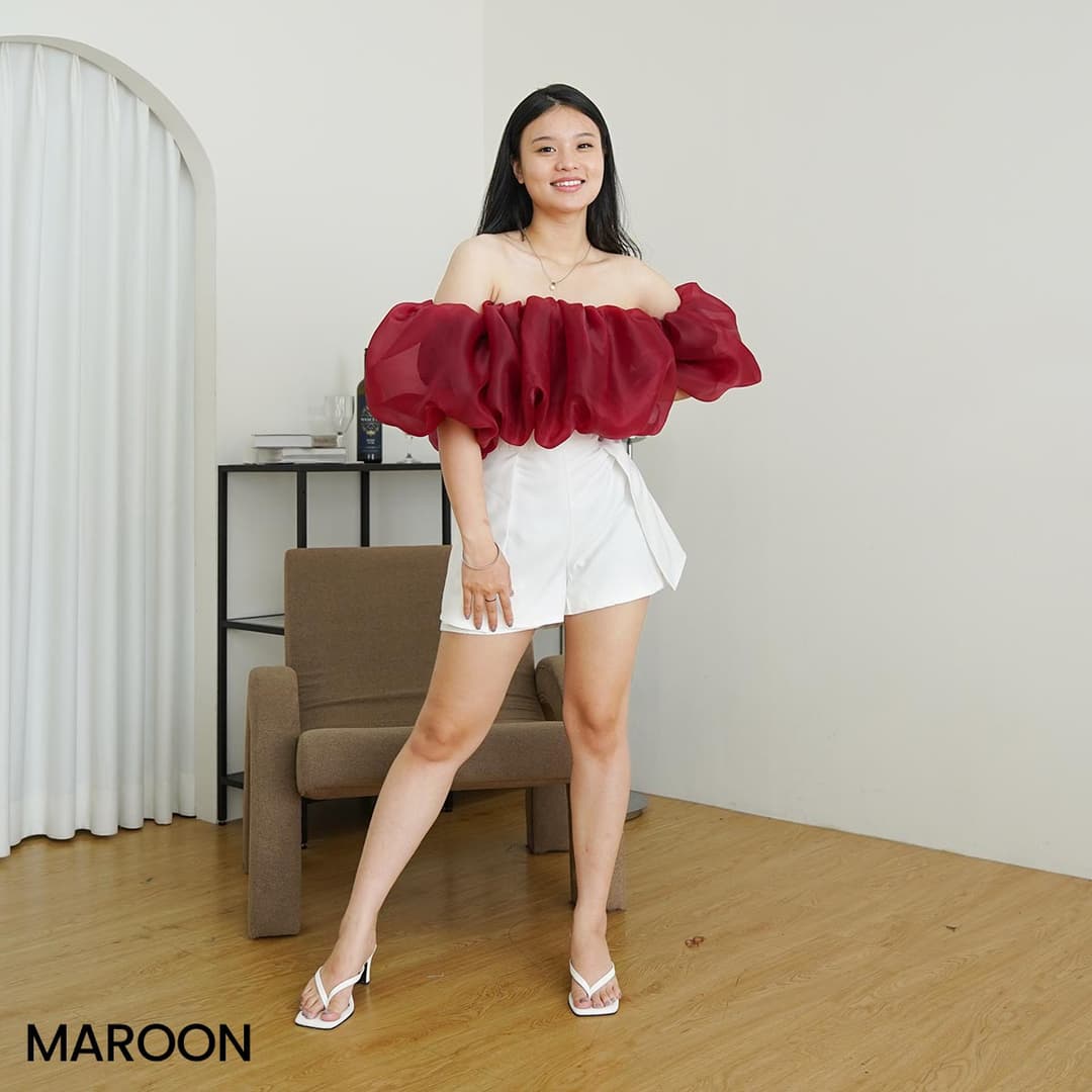 Atasan Organza Crosi