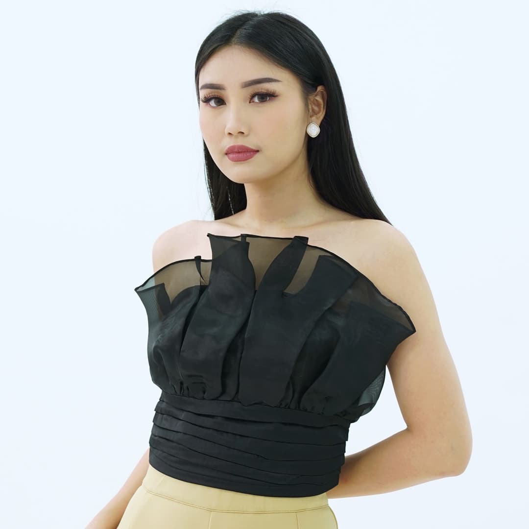 Organza Top Kombinasi Byenori