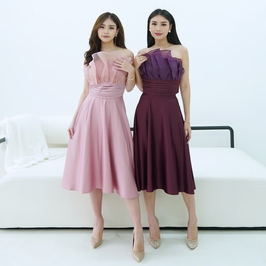 Organza Top Kombinasi Byenori