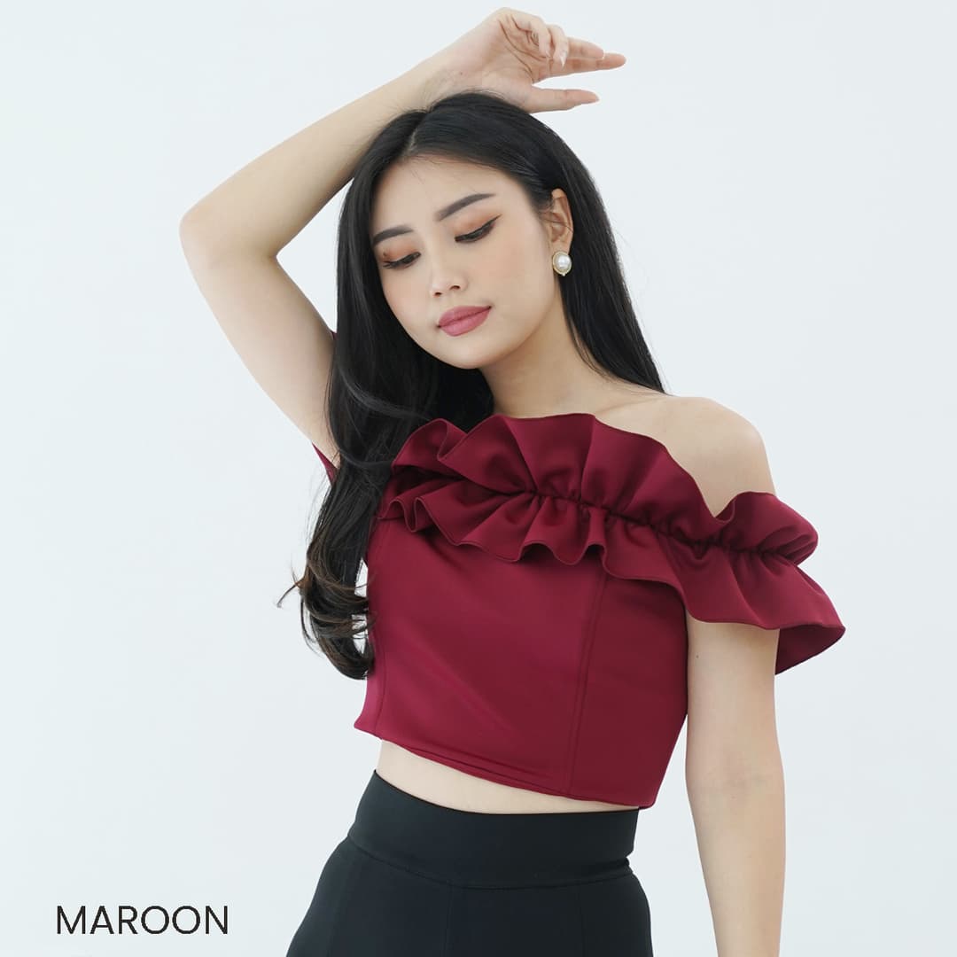 Sabrina Top Ruffle Giana