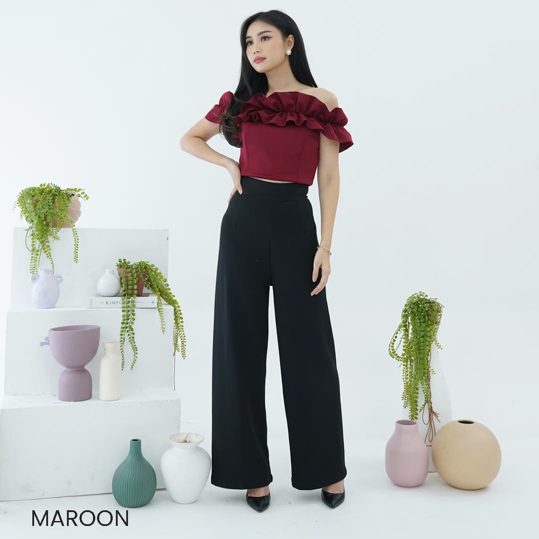 Sabrina Top Ruffle Giana