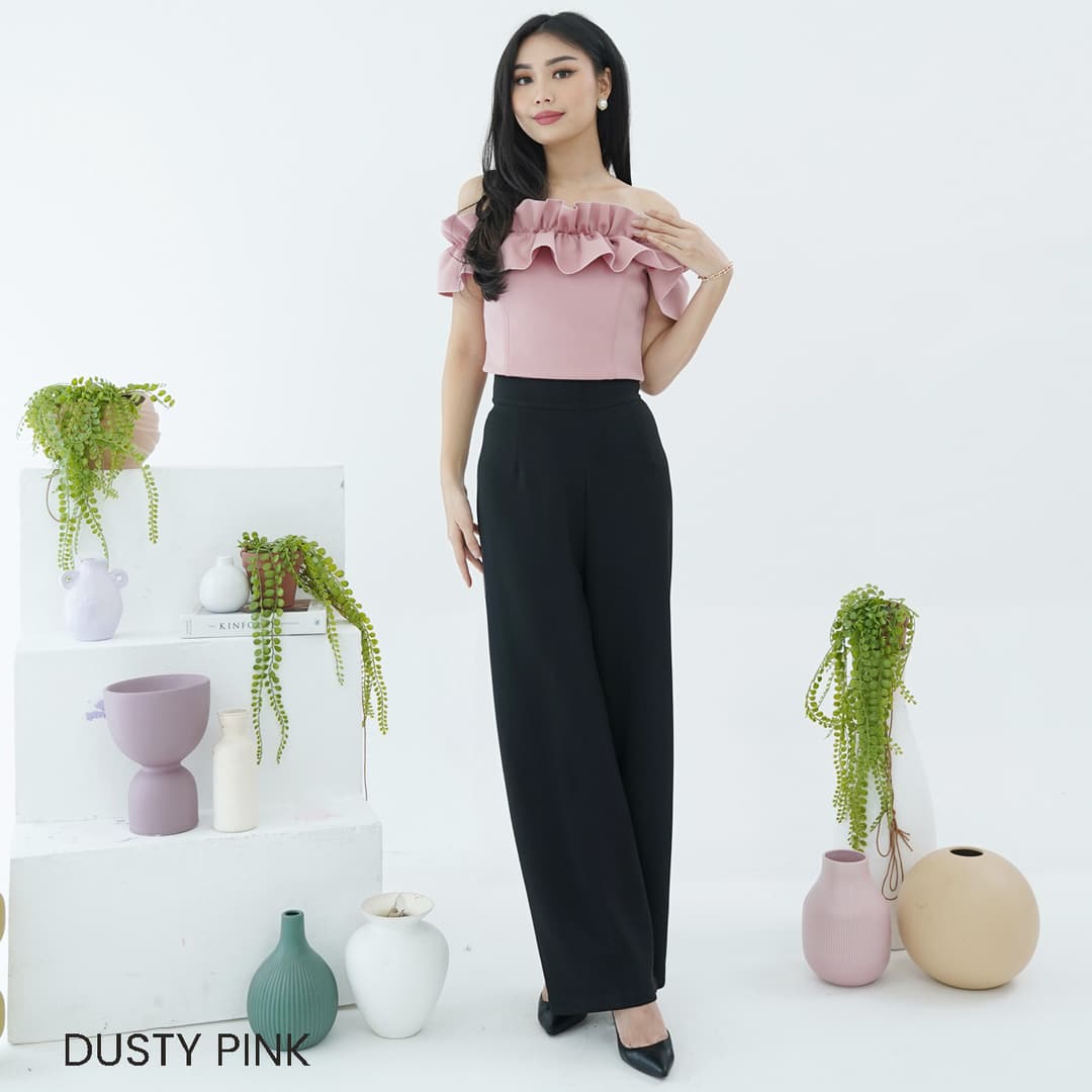 Sabrina Top Ruffle Giana