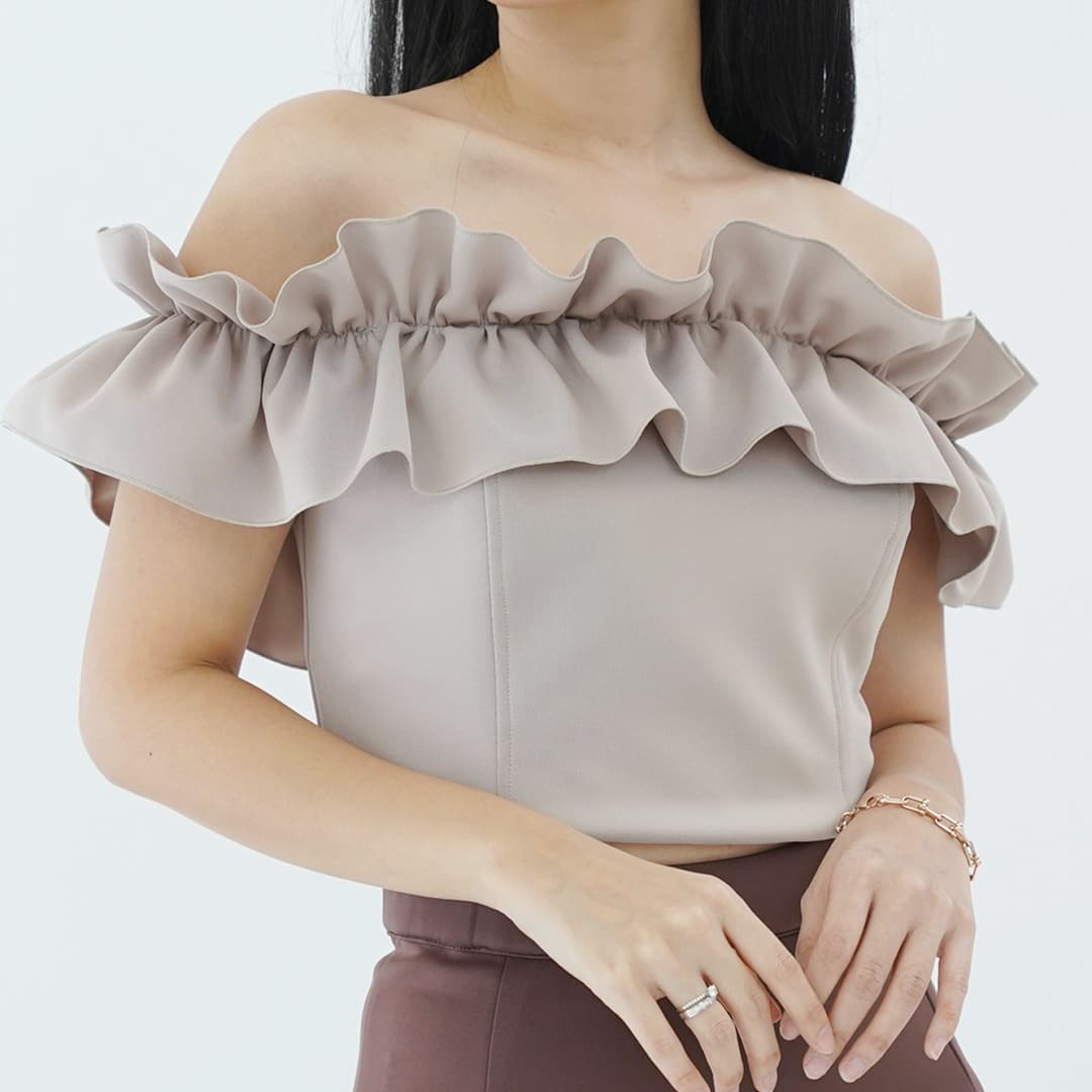 Sabrina Top Ruffle Giana