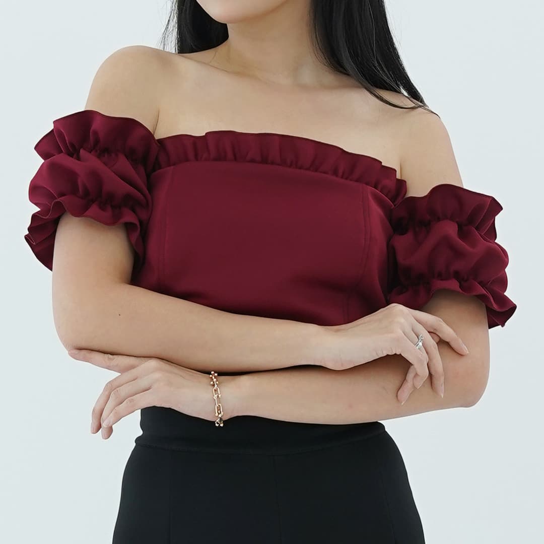 Sabrina Puff Top Damanik
