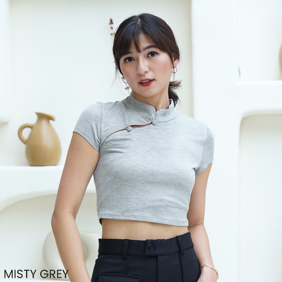 Atasan Kerah Shanghai Hansuying