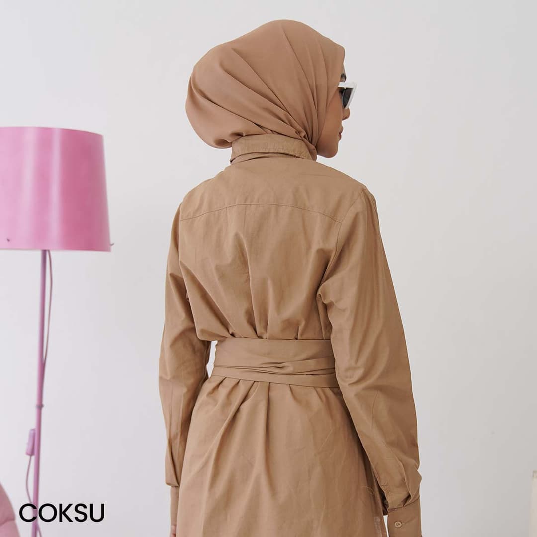 Kemeja Katun Lengan Panjang Cashie
