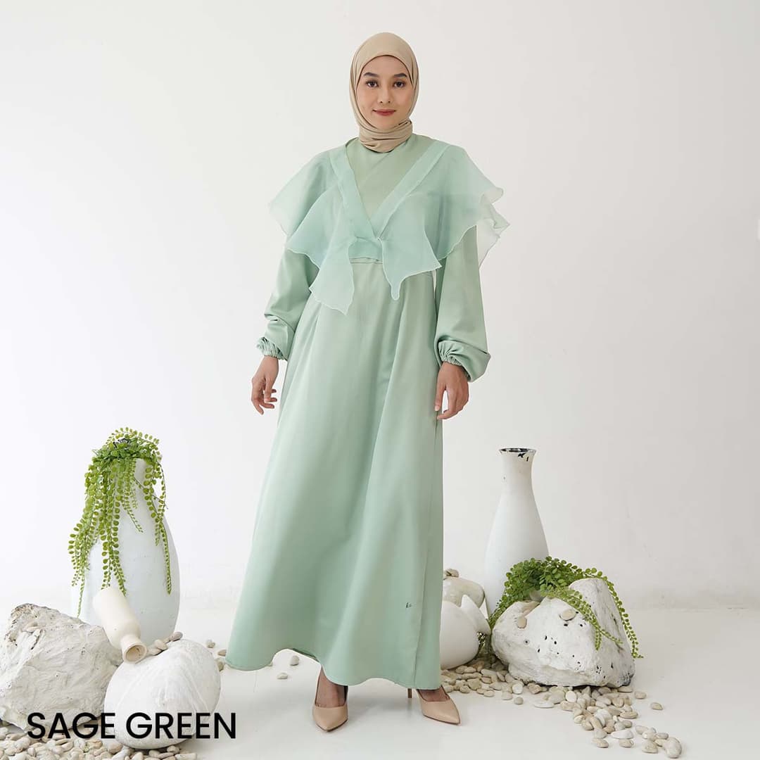 Outer Organza Ruffle Yepoo