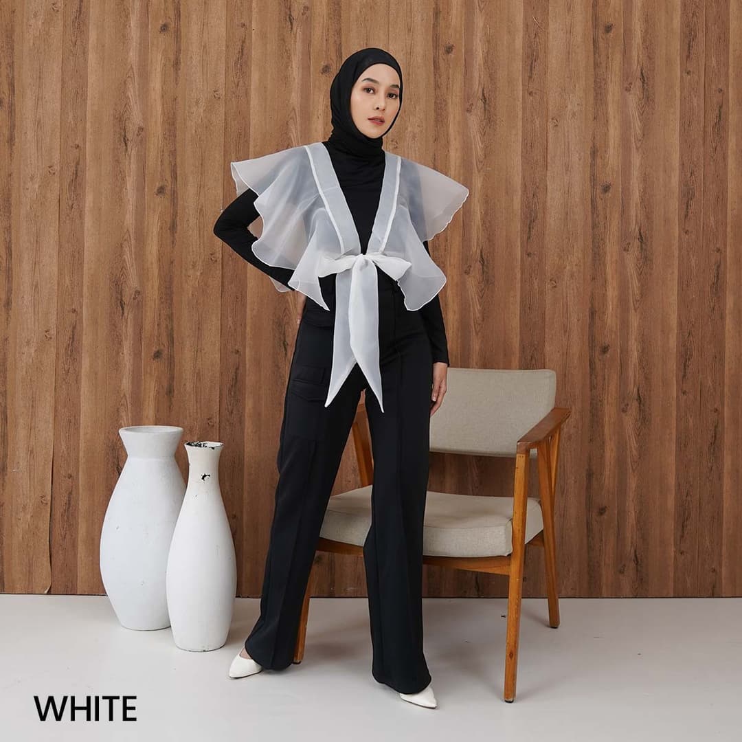 Outer Organza Ruffle Yepoo