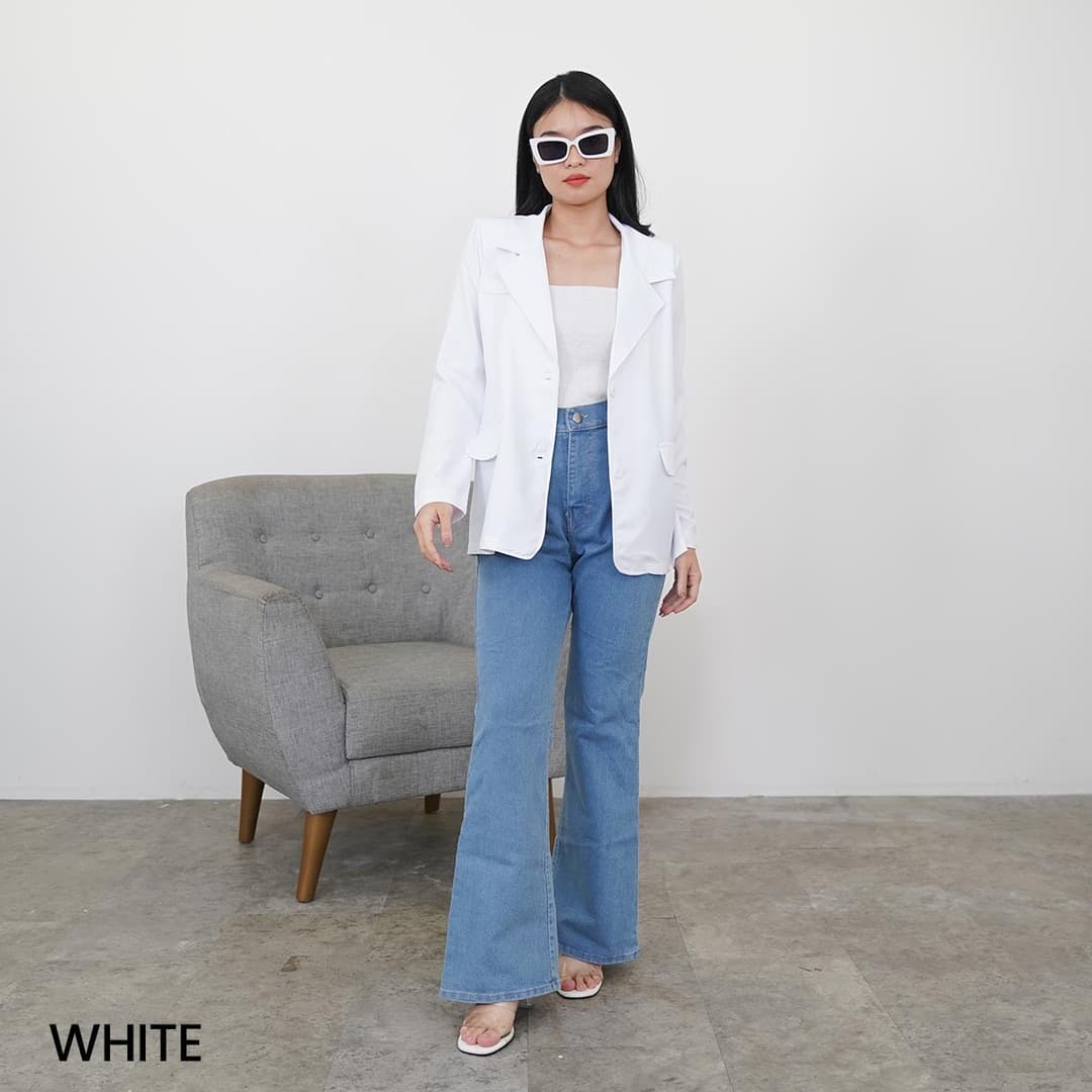 Oversized Padding Blazer Suki Suki