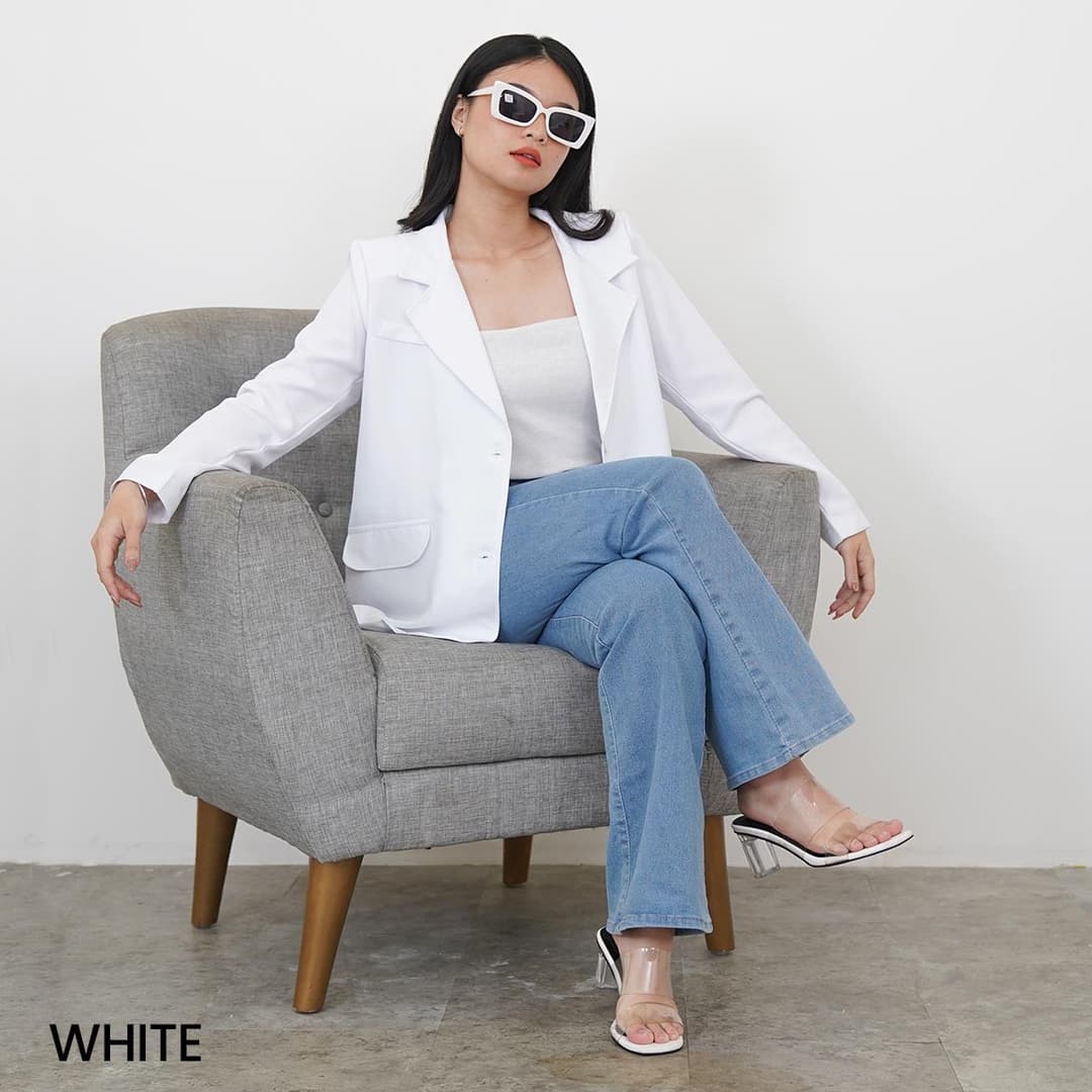 Oversized Padding Blazer Suki Suki