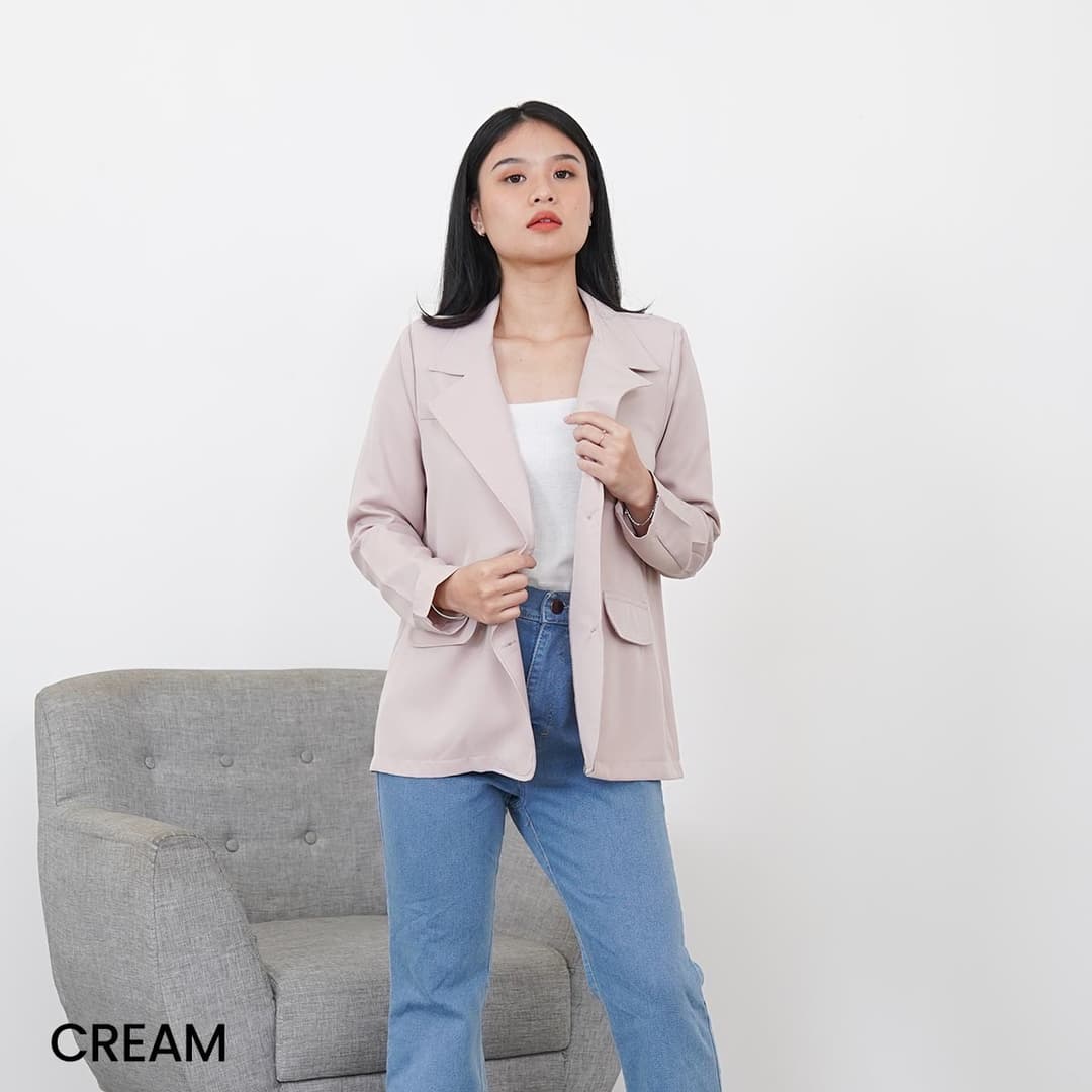 Oversized Padding Blazer Suki Suki
