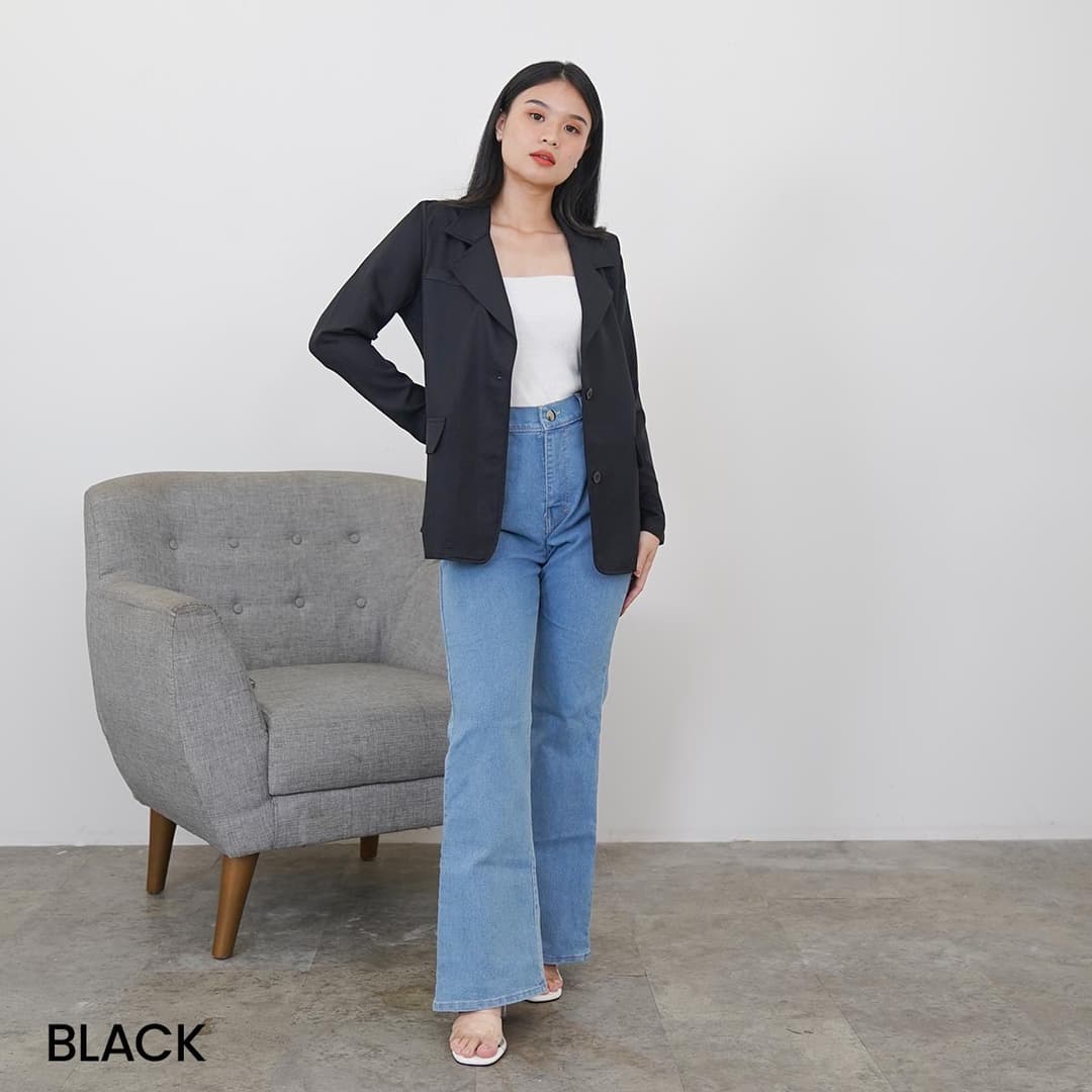 Oversized Padding Blazer Suki Suki