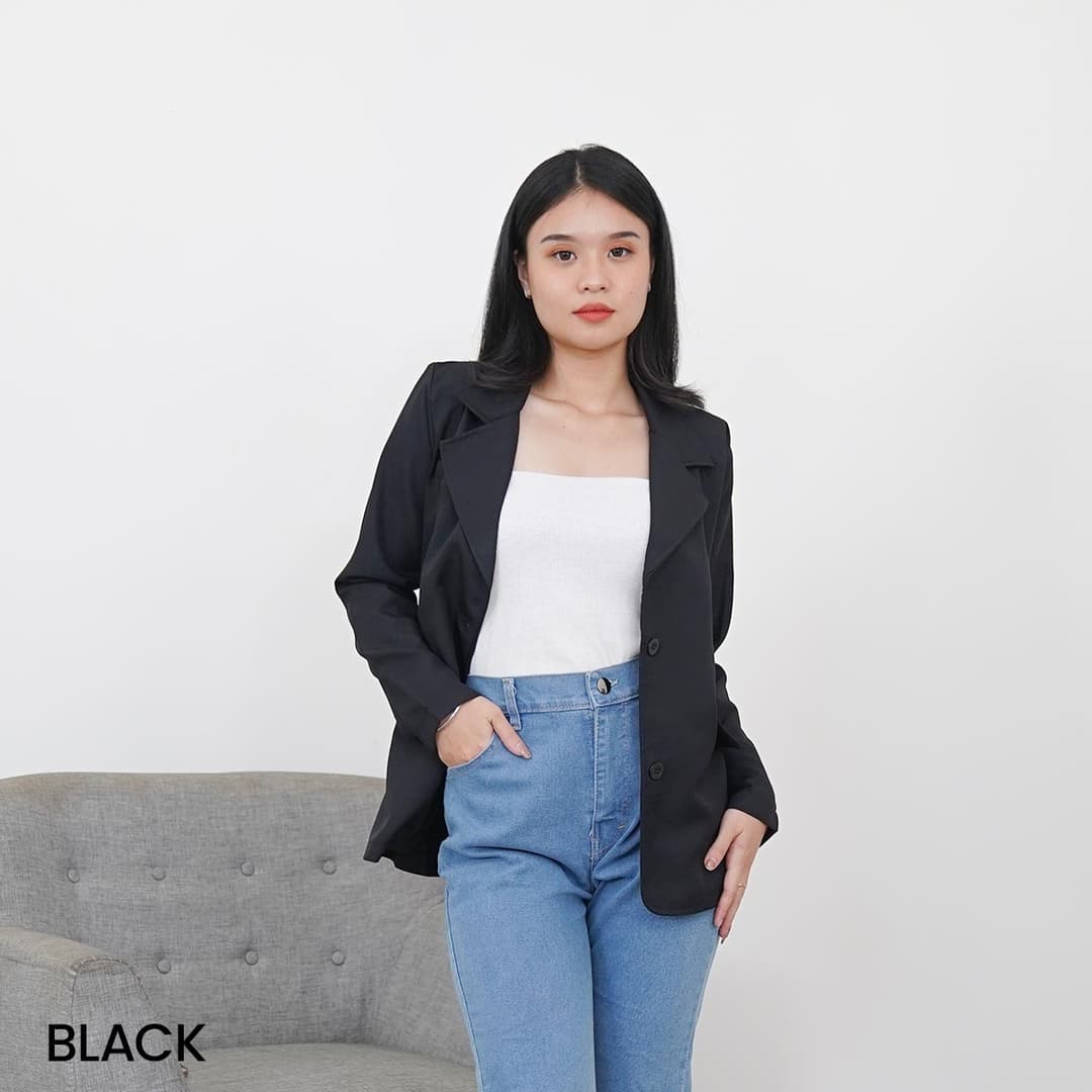 Oversized Padding Blazer Suki Suki