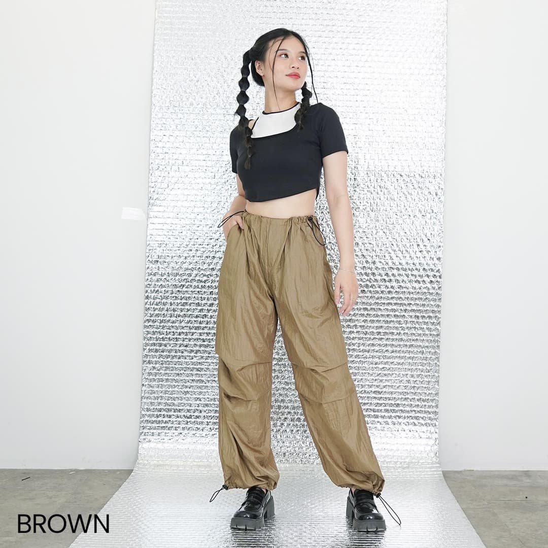 Cargo Pants Crinkle Fumi