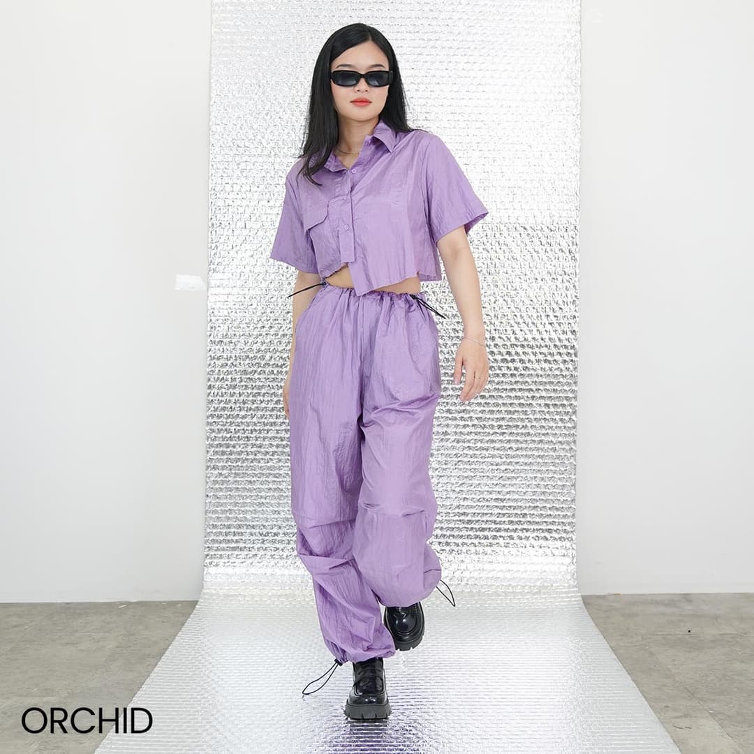 Cargo Pants Crinkle Fumi