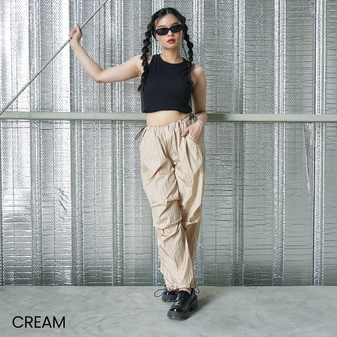 Cargo Pants Crinkle Fumi