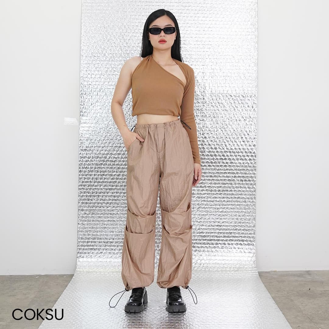 Cargo Pants Crinkle Fumi