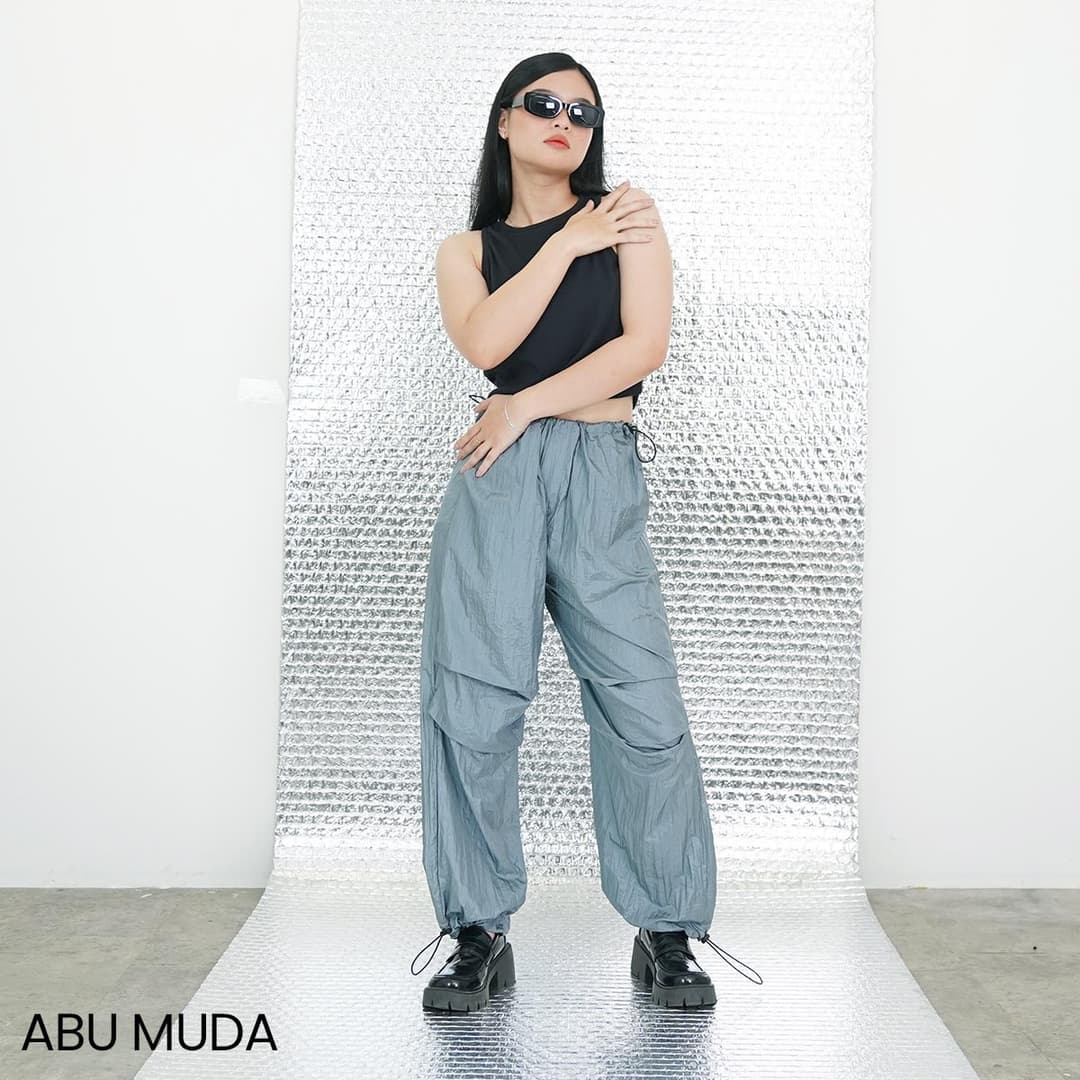 Cargo Pants Crinkle Fumi