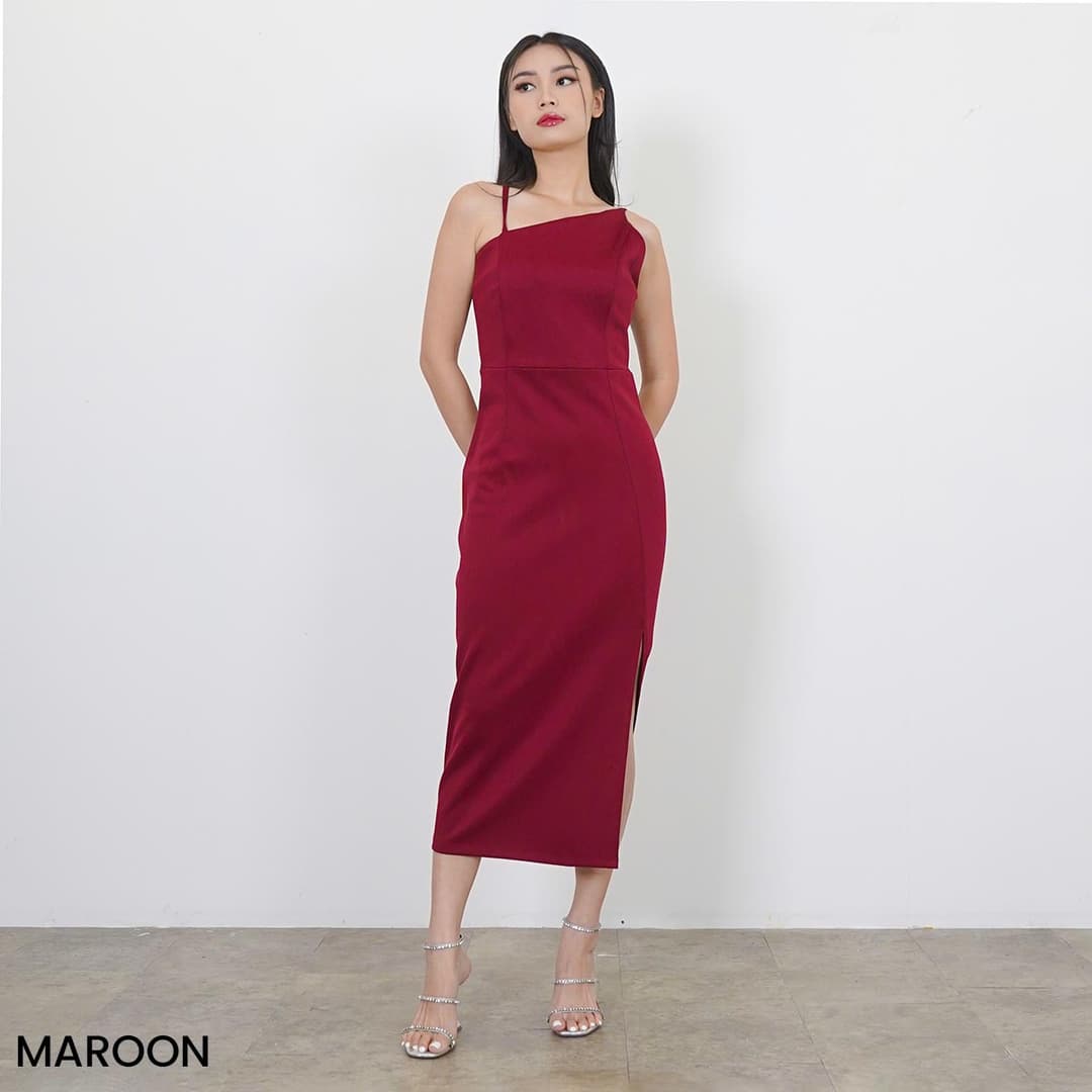 Angelica Prime Scuba Midi Dress