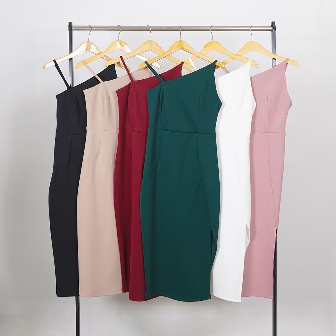 Angelica Prime Scuba Midi Dress