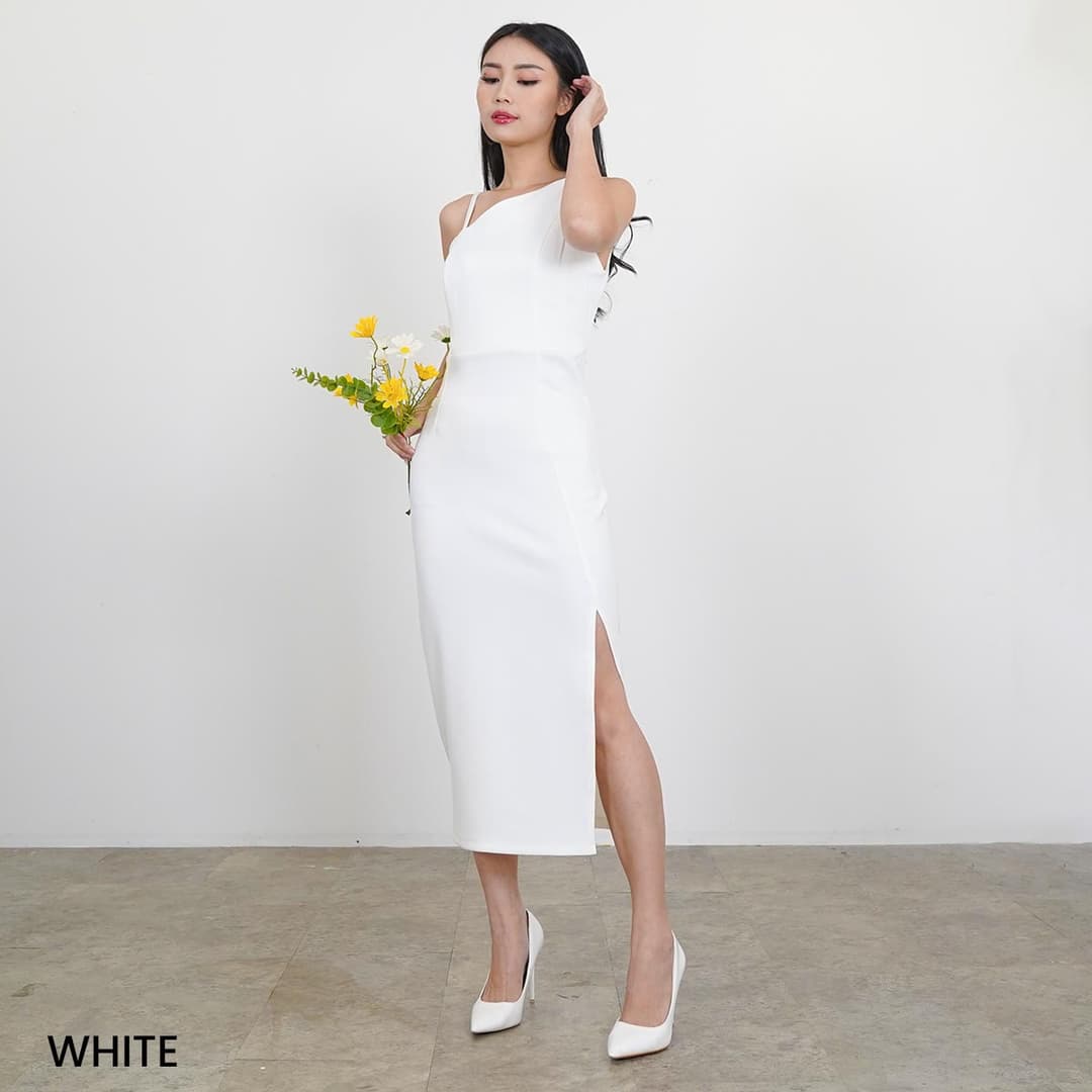 Angelica Prime Scuba Midi Dress