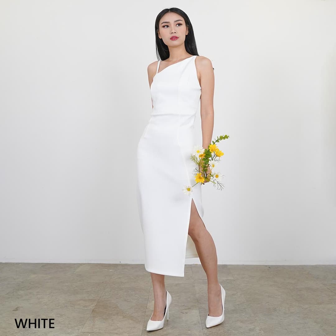Angelica Prime Scuba Midi Dress