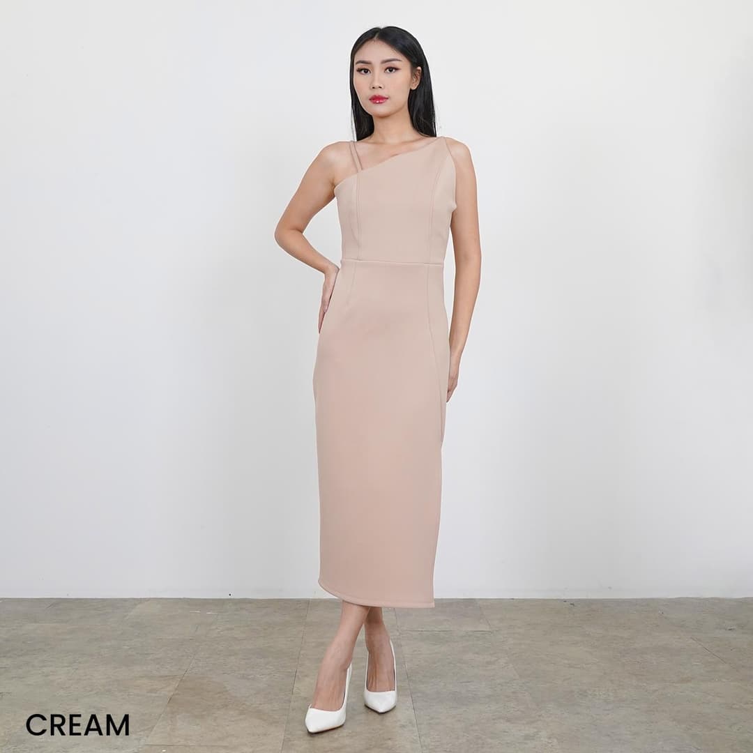 Angelica Prime Scuba Midi Dress