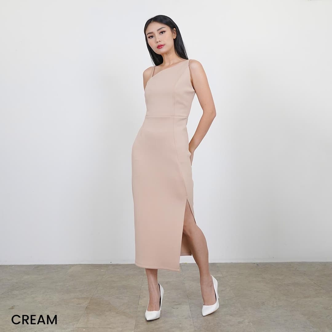 Angelica Prime Scuba Midi Dress