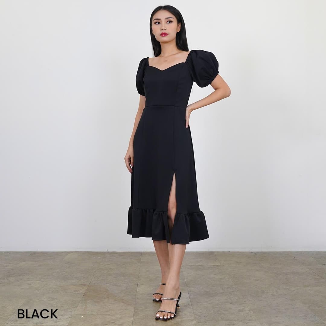 Dress Puffy Short Sleeve  Filomena