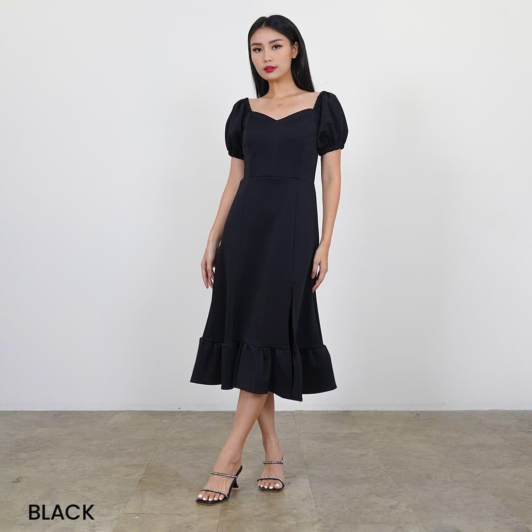 Dress Puffy Short Sleeve  Filomena