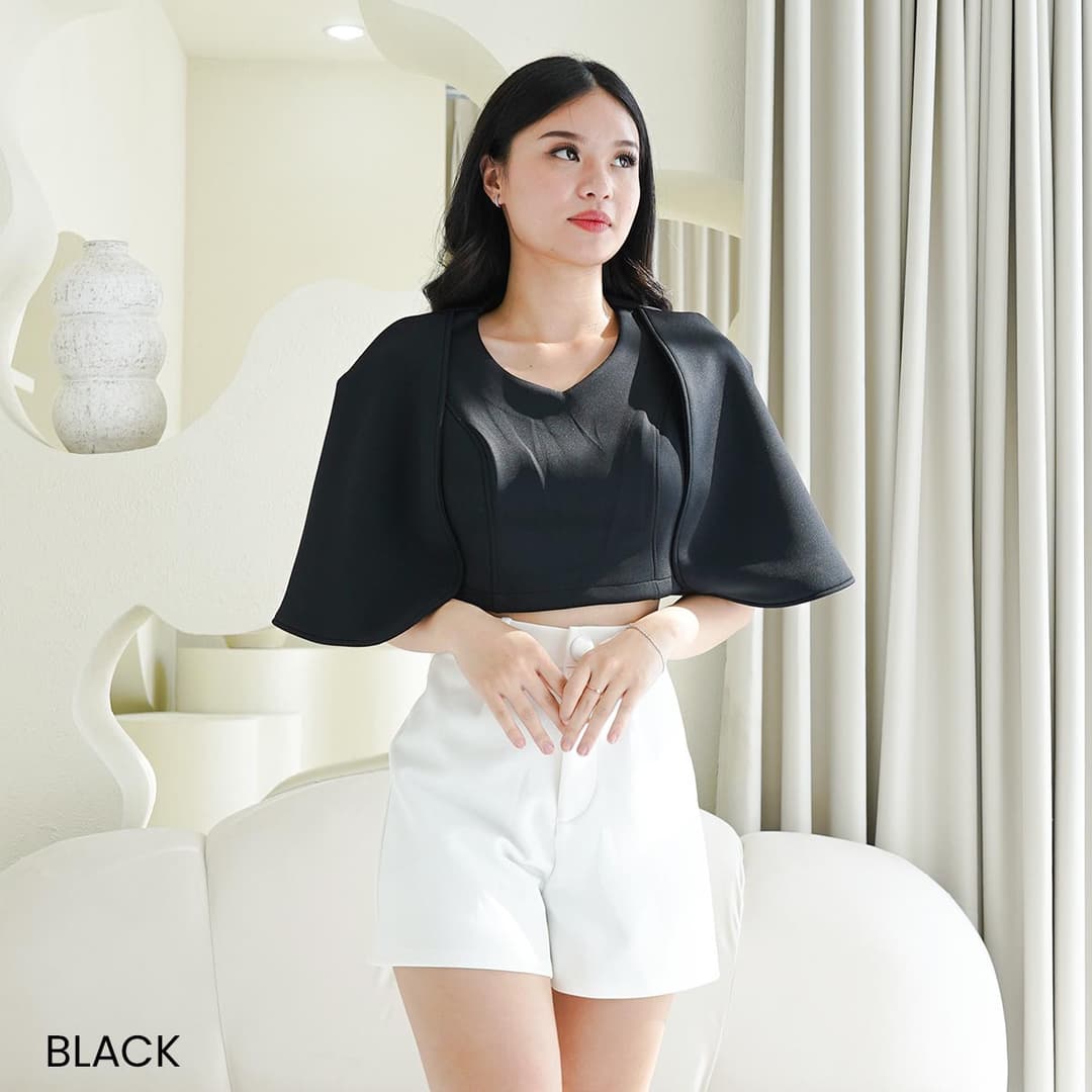 Atasan V-neck BiyuBiyu