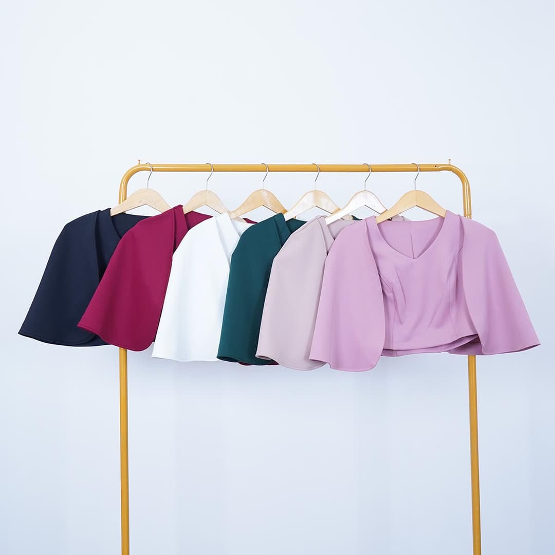 Atasan V-neck BiyuBiyu
