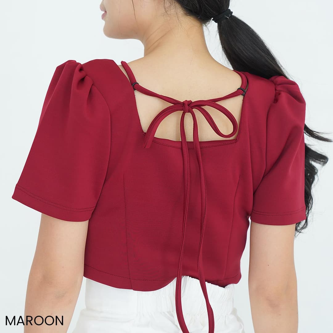 Crop Top Prime Scuba Lulubi