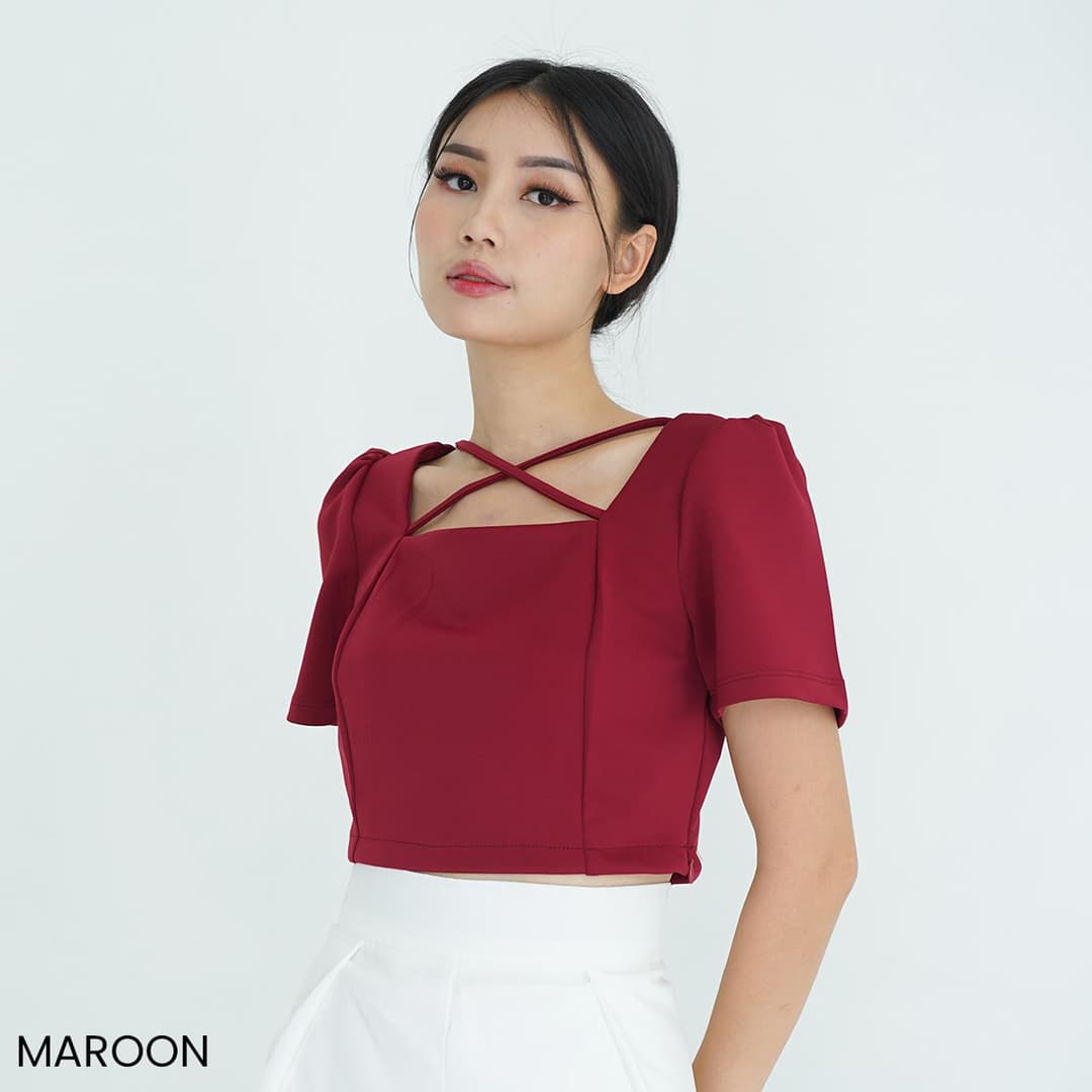 Crop Top Prime Scuba Lulubi