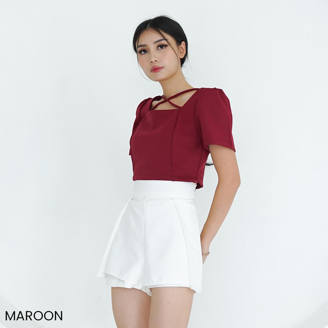 Crop Top Prime Scuba Lulubi