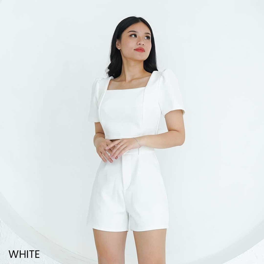 Crop Top Prime Scuba Lulubi