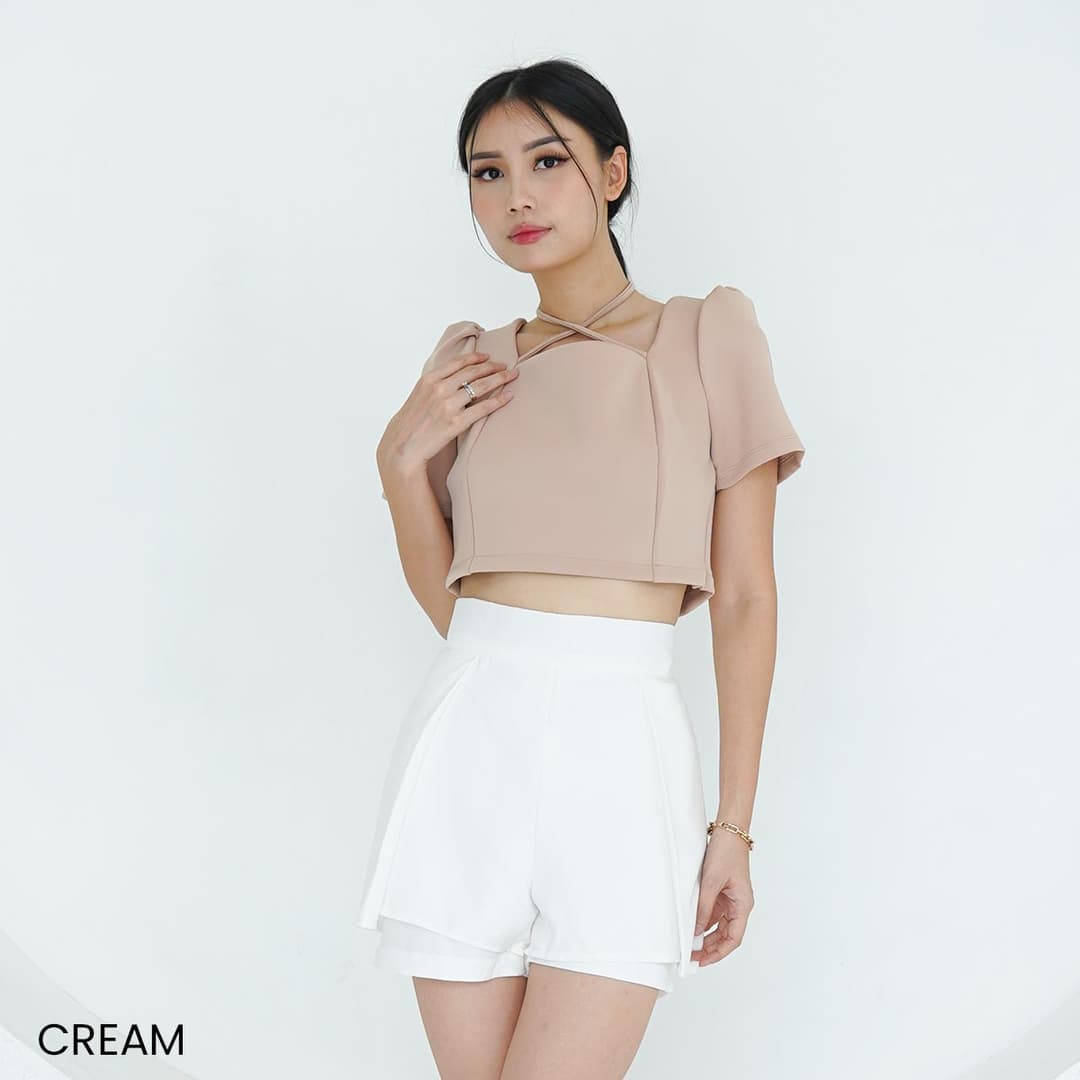 Crop Top Prime Scuba Lulubi