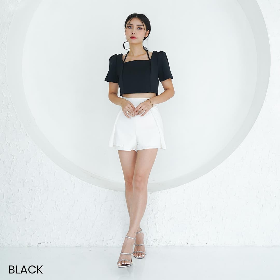 Crop Top Prime Scuba Lulubi