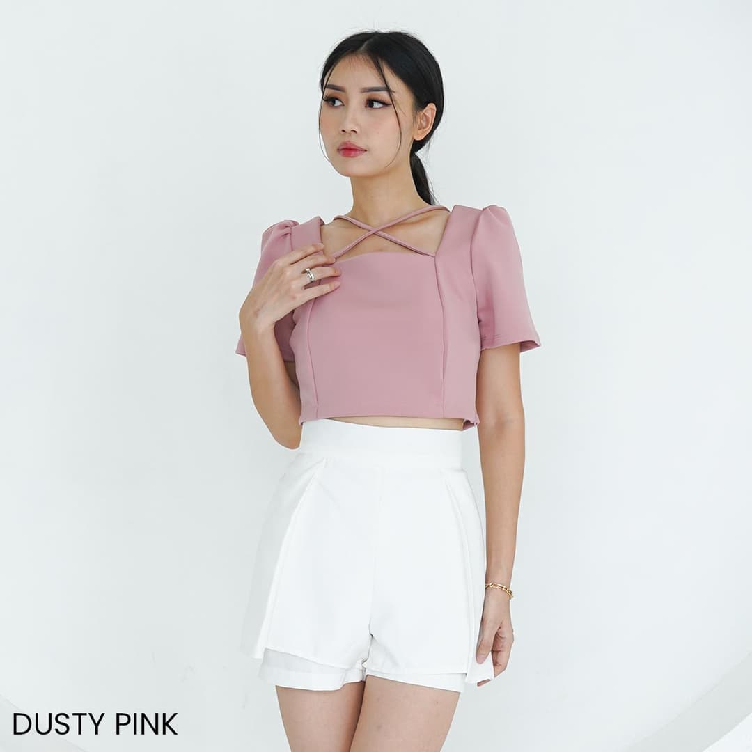 Crop Top Prime Scuba Lulubi