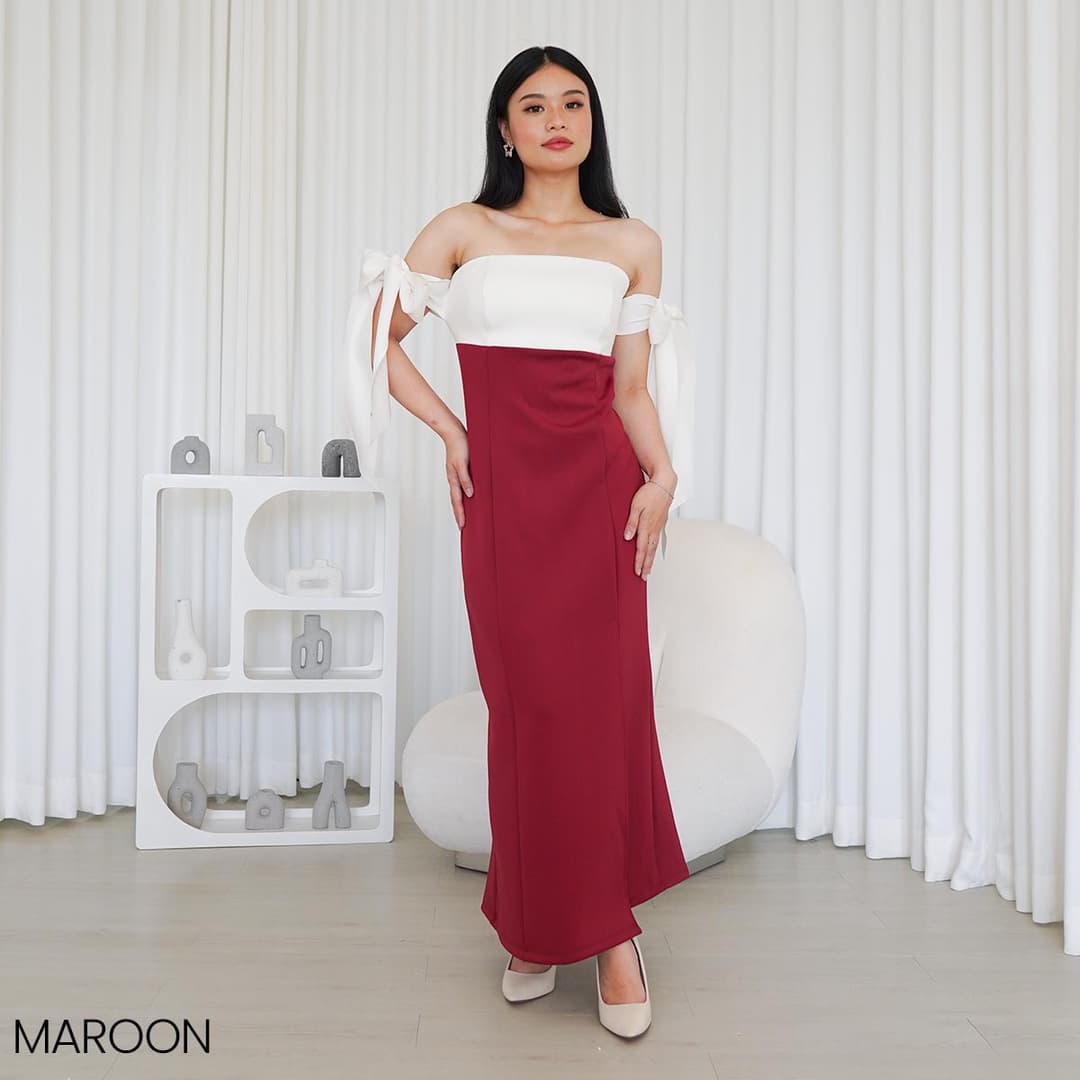 Long Dress Prime Scuba Gabriela