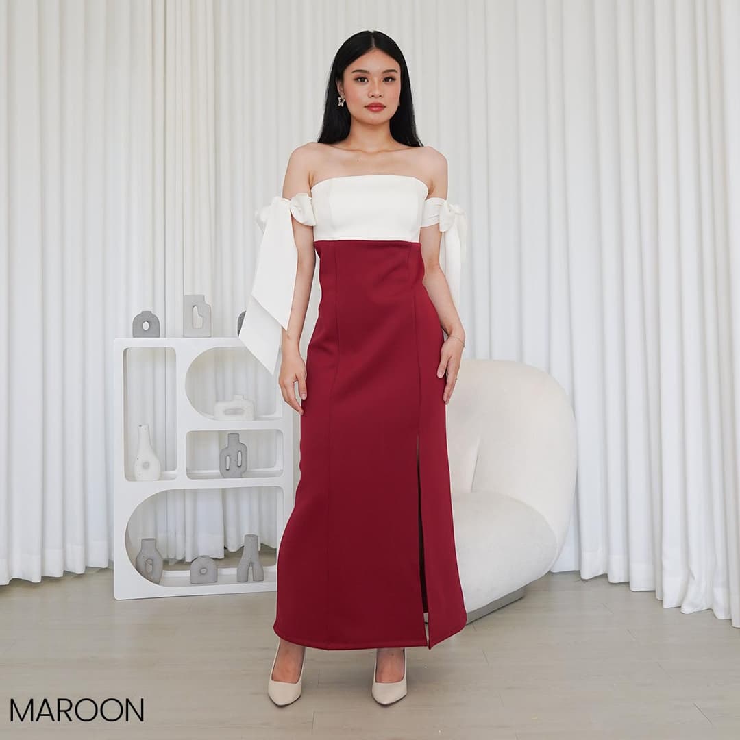 Long Dress Prime Scuba Gabriela